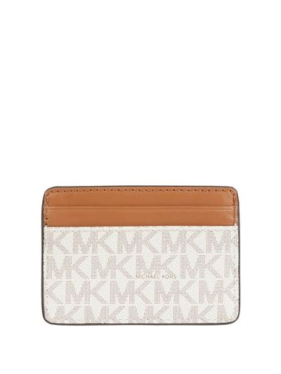 michael kors kartenetui jet set mit logo vanille|Kartenetui Jet Set Small mit Logo .